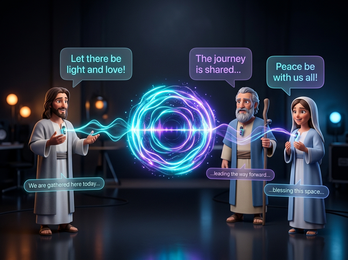 Voice to Voice Conversational AI with Biblical Personas